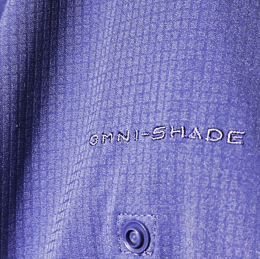 Columbia Women's Performance Fishing Gear Shirt Button Down Lavendar Size L - Picture 6 of 11